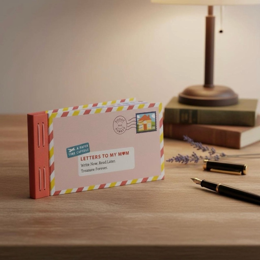 Letters to My Mom - Keepsake Journal - paper capsule